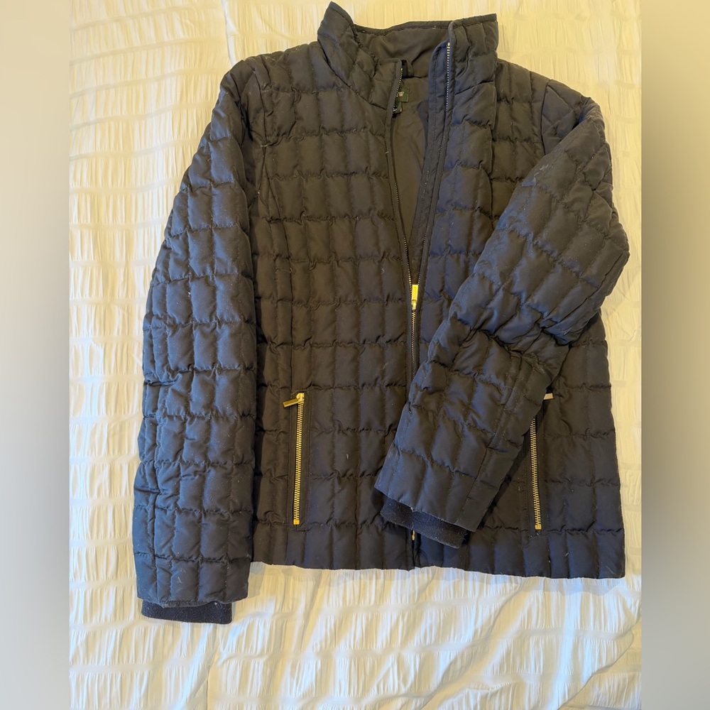 Spring Jacket JCrew Black Quilted Jacket